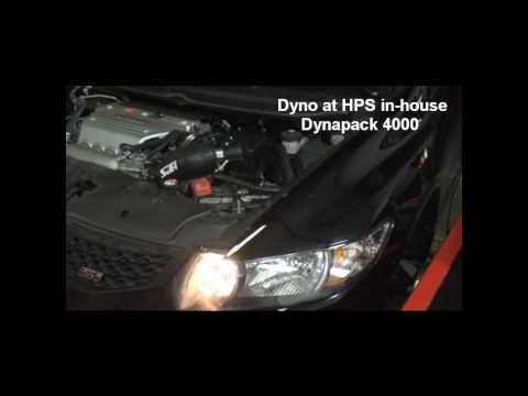 06-10 Honda Civic Si HPS Silicone AIr Intake Hose Dyno