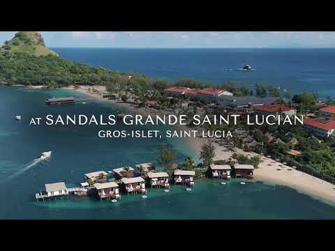 Sandals Grande St. Lucian: A Day at the Best Beach in Saint Lucia!