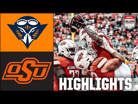 UT Martin Skyhawks vs. Oklahoma State Cowboys | Full Game Highlights | ESPN College Football