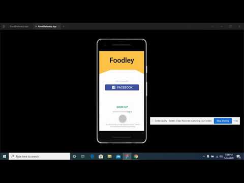 Foodley Delivery App designed in Figma