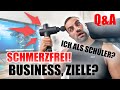 Neue GmbH, Geheimtipps gegen Schmerzen, meine Schulzeit // Q&A