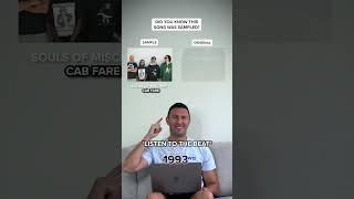 Did You Know This Song Was Sampled? Souls Of Mischief “Cab Fare” #shorts #hiphop #sample #tvshow