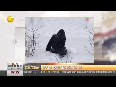 东北貂皮大衣