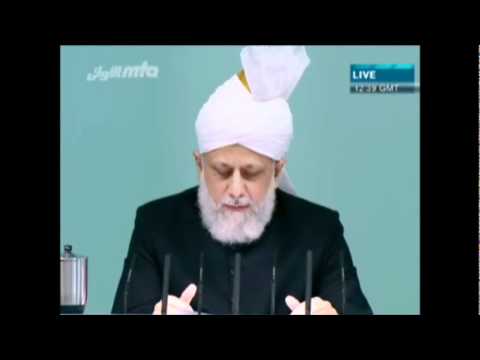 Friday Sermon September 9th, 2011