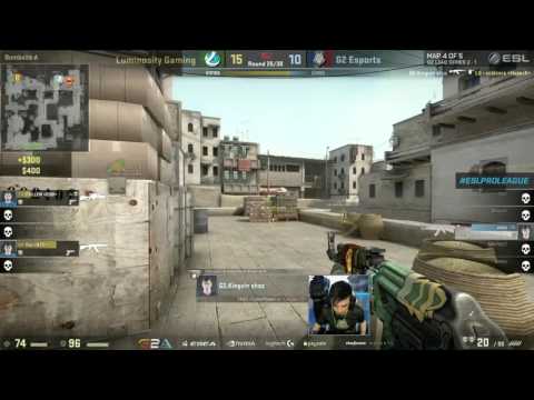 Shox Insane 1v4 Clutch vs LG - ESL Pro League