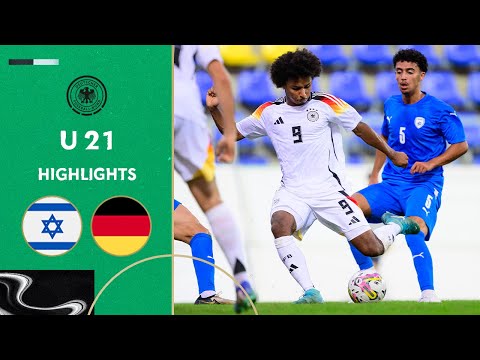 Adeyemi and Tresoldi score braces | Israel vs. Germany 1-5 | Highlights | Under-21 EURO Qualifier