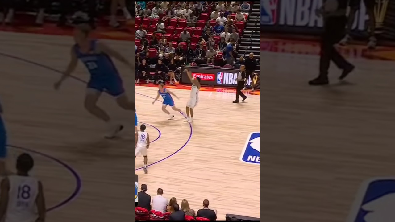 Yaxel Lendeborg pours down in three #viral #nba #basketball #highlights