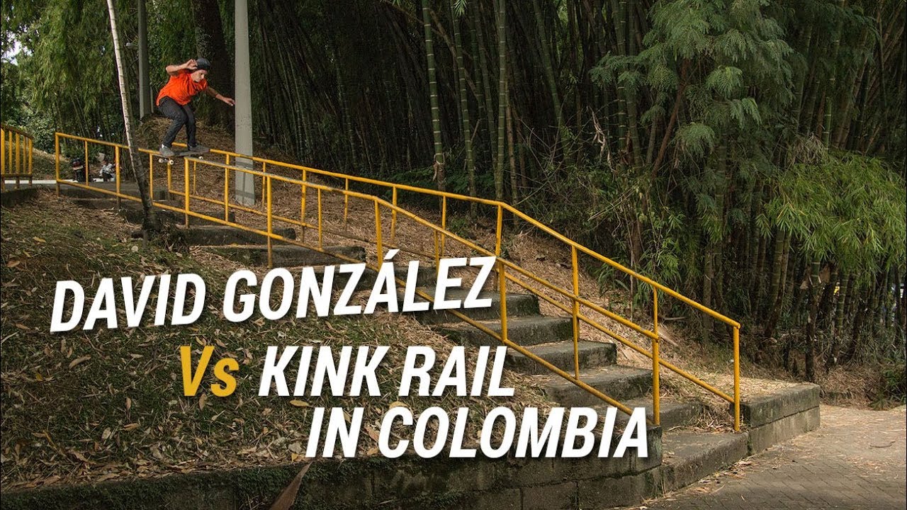David Gonzalez contra su primer Kinked Rail en Colombia (Vídeo)