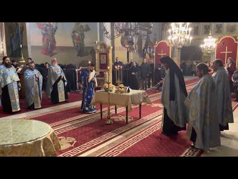 Troparul Bobotezei la Mănăstirea Cernica