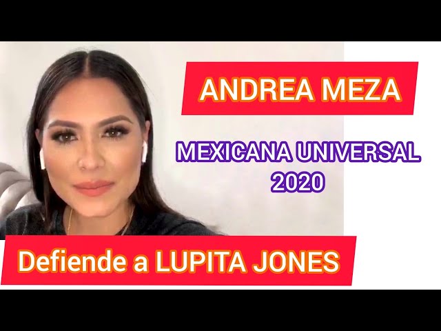 Videouttalande av Lupita Jones Spanska