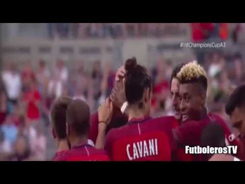 Thomas Meunier Amazing Goal - Real Madrid vs PSG 0-2 International Champions Cup 28.07.2016 HD