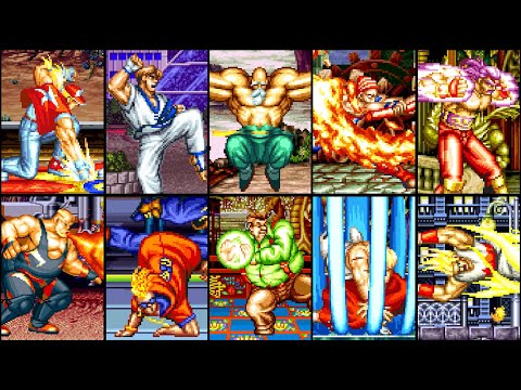 Fatal Fury Special - All Desperation Attacks