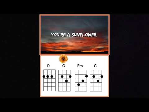 Sunflower Post Malone & Swae Lee G D Em