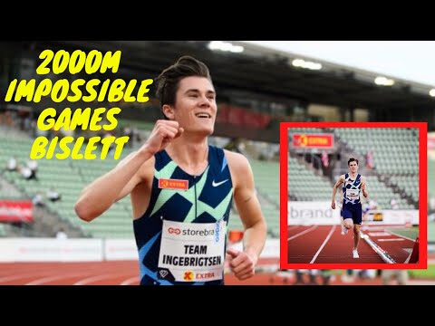 2000 Meter Impossible Games Bislett | Jakob Ingebrigtsen New Record!