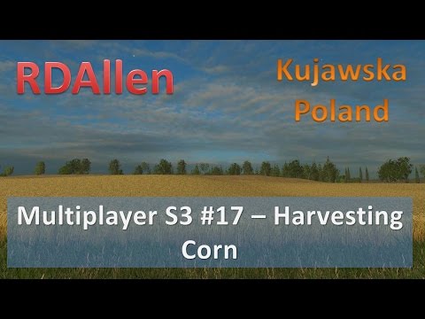 Farming Simulator 15 Multiplayer S2E17 - Harvesting Corn