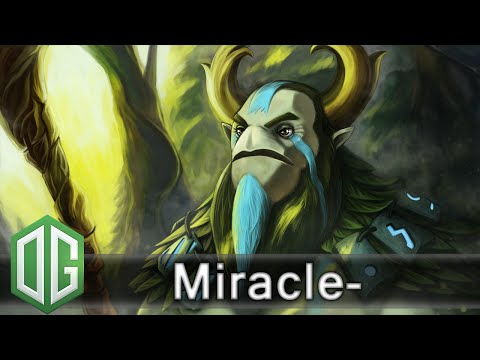 OG.Miracle- Nature`s Prophet Gameplay  - Ranked Match - OG Dota 2