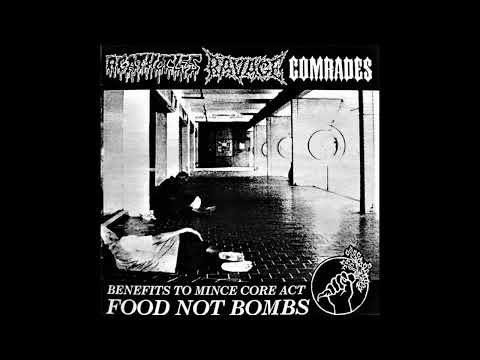 Agathocles / Ravage / Comrades - "Benefit To Mince Core Act For Food Not Bombs" 3 Way Split (2002)