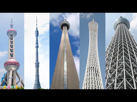 Incredible Architecture! The 5 Tallest Towers in the World