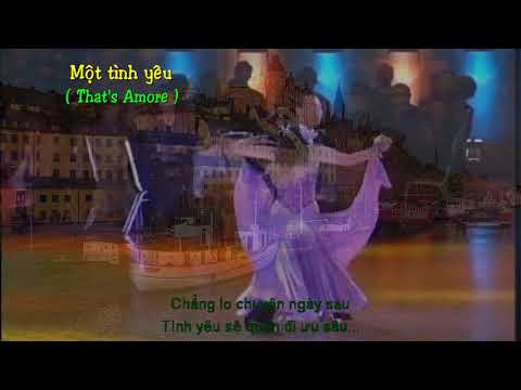 Một tình yêu (That's amore) Sheet - Quỳnh Dao