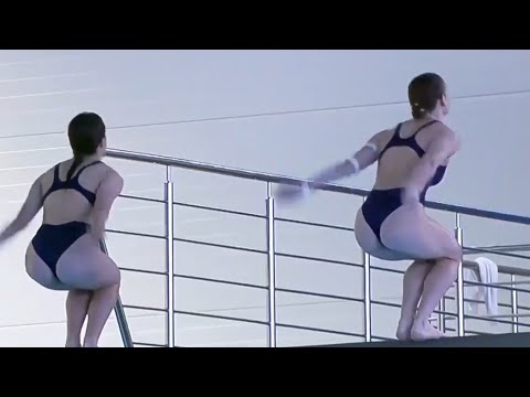 Diving - Women's Synchronised 10m Platform Highlights EG2023