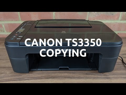 Canon PIXMA TS3350 EUR | 3771C006 | Inkjet | Spalvotas | Daugiafunkcinis Spausdintuvas | A4 | Wi-Fi | Juodas video