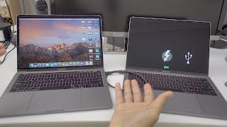 How to use Target Disk Mode with Thunderbolt 3 on MacBook Pro