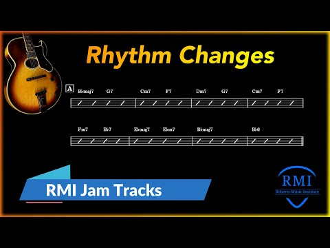 Rhythm Changes Jam Track | Swing 216 BPM Bb | RMI Jam Tracks