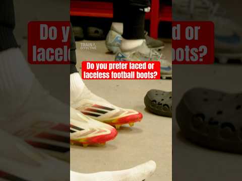 Do You Prefer Laced Or Laceless Football Boots? #footballshorts