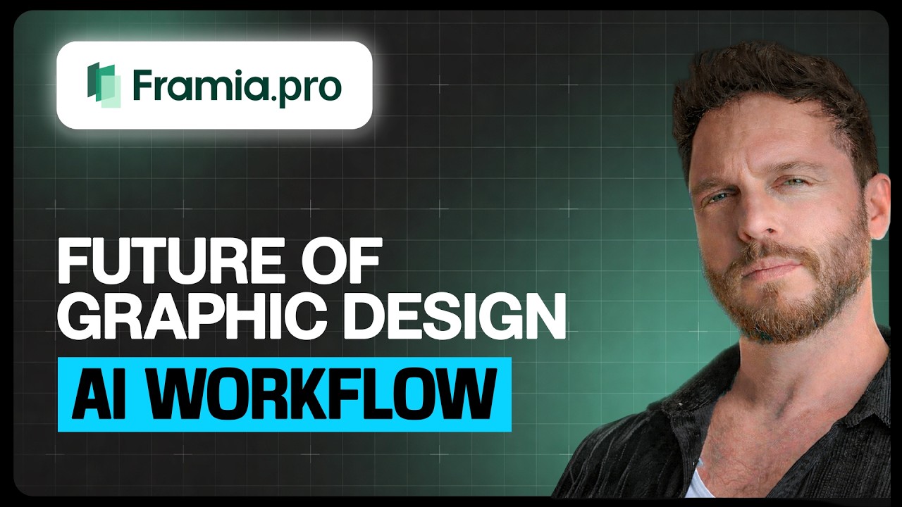 The Future Of Graphic Design AI Workflows! | Framia Pro