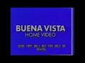Buena Vista Home Video November 1985 2