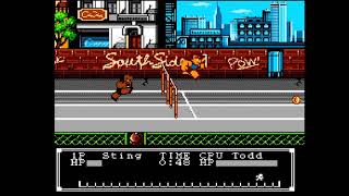 'Crash 'N' The Boys: Street Challenge' Game Capture from Evercade (Technos Collection 1 Cartridge)