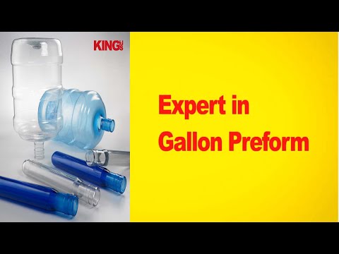 5 Gallon PET Preform Injection Molding Machines &amp; Giải pháp chìa khóa trao tay thực vật toàn phần