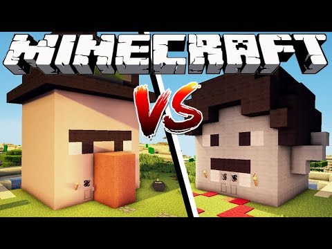 WITCH HOUSE VS VAMPIRE HOUSE - Minecraft