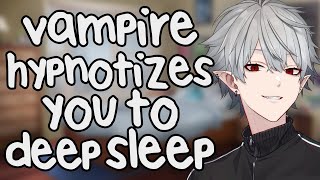 Vampire Boyfriend Hypnotizes You to Sleep [ASMR] [Sleep Aid] [Soft Spoken] [Whispering]