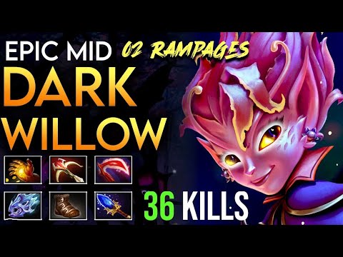 Unleashing Dark Willow's Crazy Carry Machine Gun: A Game Changer! Dark willow dota2