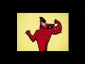 The Fairly Oddparents Adam West Putting On The Crimson Chin Costume