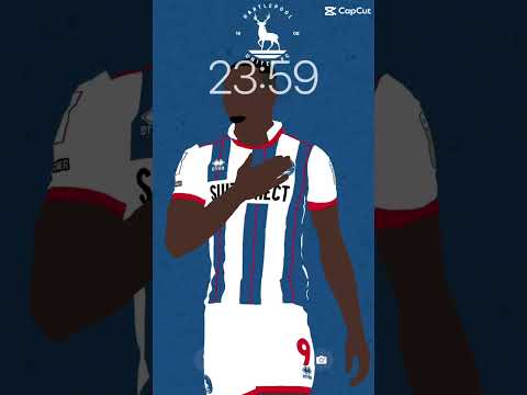 Some phone wallpaper for Hartlepool United fans