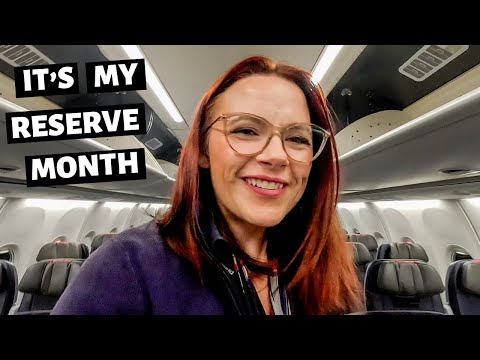 Reserve Life // Life of a Flight Attendant // On Call all month // Cabin Crew day in the life