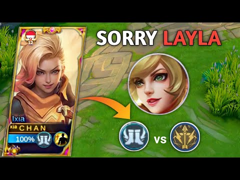 New Hero Ixia Vs Layla in Ranked💞Who Will Win?| Build Ixia Tersakit 2023 | Ixia Mlbb