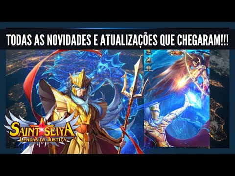 ⭐SHUN DE VIRGEM SAGA DE POSEIDON E TODAS AS  NOVIDADES QUE CHEGARAM SAINT SEIYA LENDAS DA JUSTIÇA!!⭐