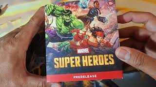 MTG: Magic the Gathering Marvel Super Heroes Prerelease kit opening ! tons of mythic ! Enjoy !