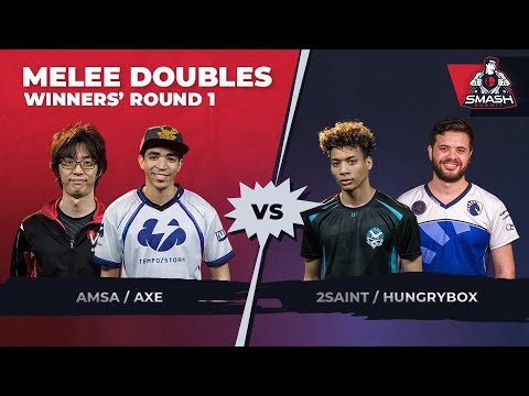 Armada/Leffen vs 2saint/Hungrybox - Melee Doubles: Winners' Round 2 - Smash Summit 6