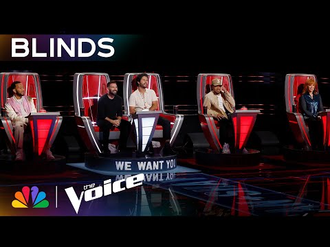 Maddi Jane Wows All Four Coaches Singing "Escapism." | The Voice Blind Auditions | NBC