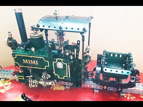 Train decauville en Meccano