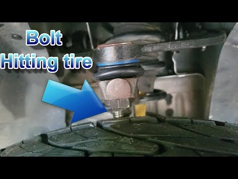 Dodge Challenger Charger Chrysler 300 bolt hitting tire
