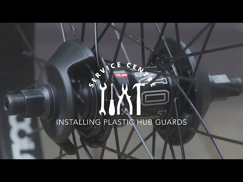 How To Install BMX Hub Guards - Colony Freecoaster