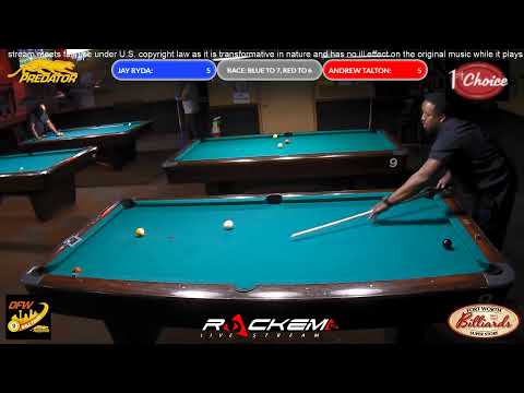 DFW 9-Ball Tour stop #8  CK Billiards Dallas TX 8-3-2019