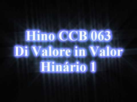 Hinos CCB (005-063-066-068-077) - (Hinário 1)
