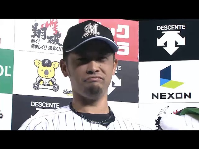 マリーンズ・清田選手ヒーローインタビュー 2015/6/12 M-G