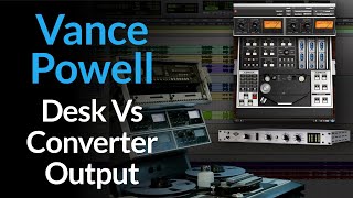 Video thumbnail for Effect Of Tape On A Rock Song | SSL 4K Console and 2192 A/D Converter | Analog vs. Digital by Puremix